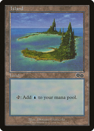 Island (336) [Urza's Saga] | Cracking-Singles