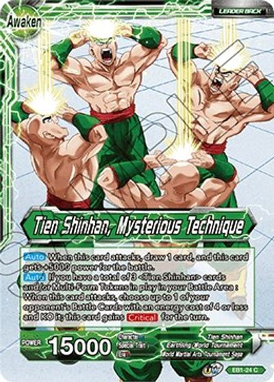 Tien Shinhan // Tien Shinhan, Mysterious Technique (EB1-024) [Battle Evolution Booster] | Cracking-Singles