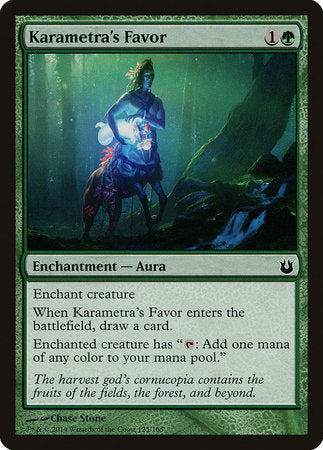 Karametra's Favor [Born of the Gods] | Cracking-Singles