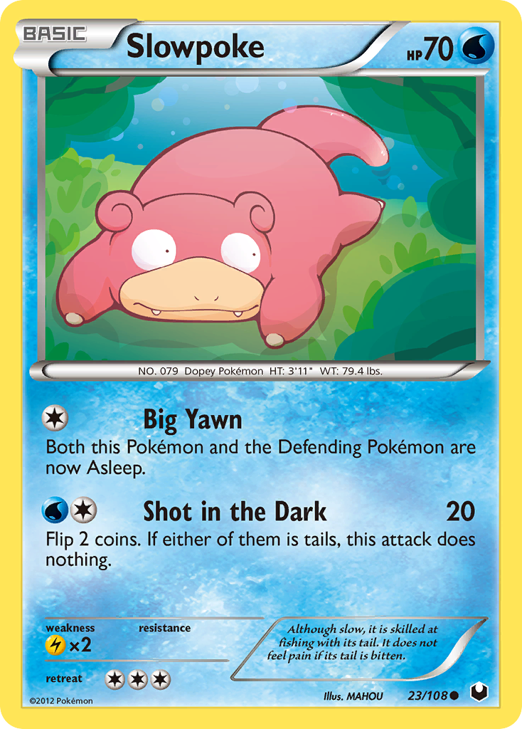 Slowpoke (23/108) [Black & White: Dark Explorers] | Cracking-Singles