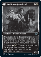 Ambitious Farmhand // Seasoned Cathar [Innistrad: Double Feature] | Cracking-Singles