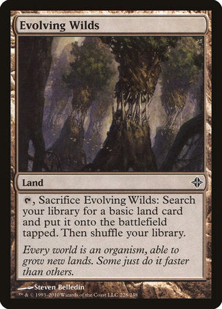 Evolving Wilds [Rise of the Eldrazi] | Cracking-Singles