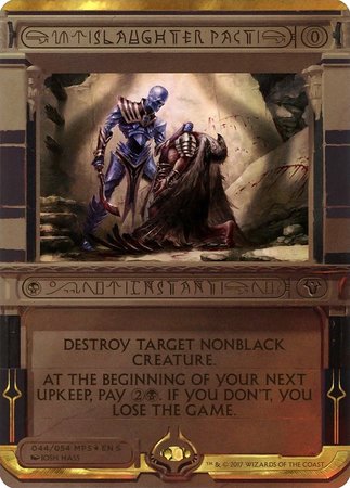 Slaughter Pact [Amonkhet Invocations] | Cracking-Singles