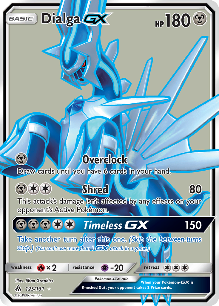 Dialga GX (125/131) [Sun & Moon: Forbidden Light] | Cracking-Singles