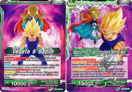 Vegeta & Babidi // Babidi & Prince of Destruction Vegeta, Mightiest Majin [BT11-062] | Cracking-Singles