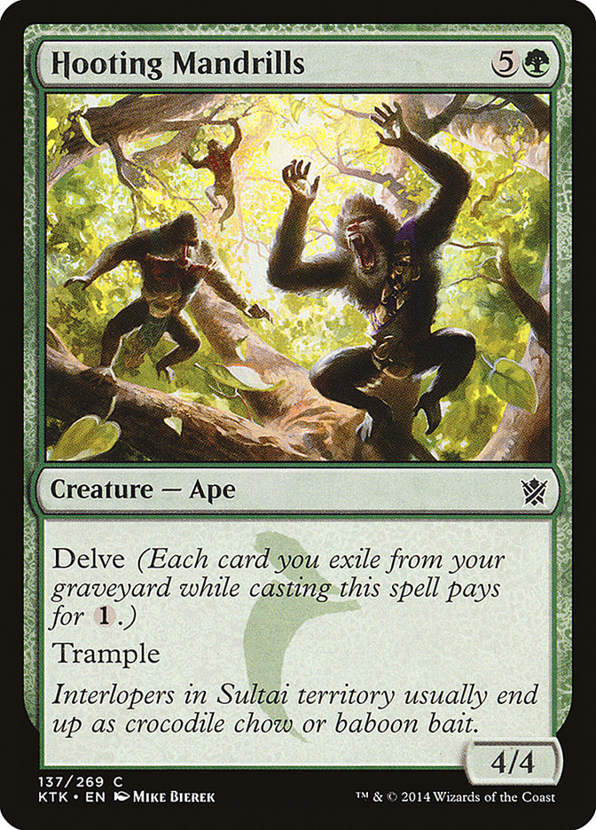 Hooting Mandrills [Khans of Tarkir] | Cracking-Singles