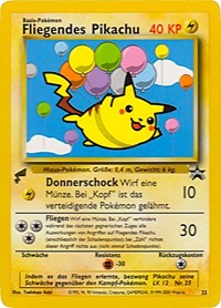 Pikachu (25) (Flying) [Pikachu World Collection Promos] | Cracking-Singles