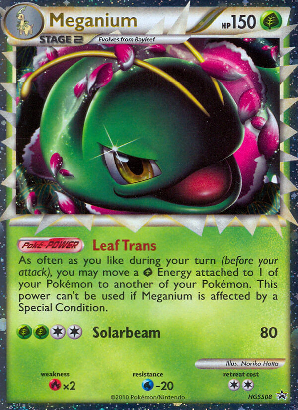 Meganium (HGSS08) [HeartGold & SoulSilver: Black Star Promos] | Cracking-Singles