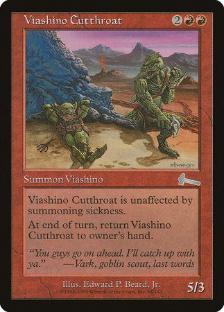 Viashino Cutthroat [Urza's Legacy] | Cracking-Singles