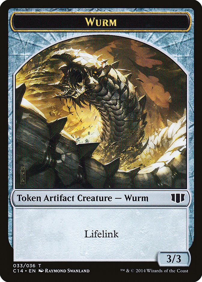 Wurm (033/036) // Goat Double-sided Token [Commander 2014 Tokens] | Cracking-Singles