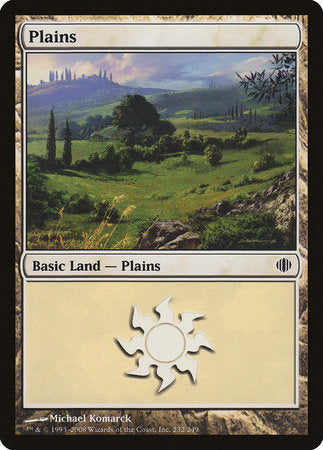 Plains (232) [Shards of Alara] | Cracking-Singles