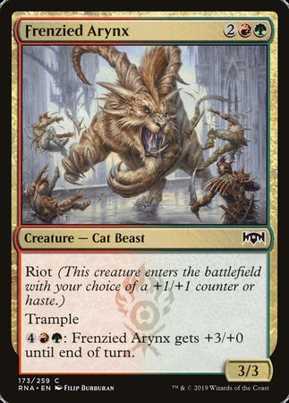 Frenzied Arynx [Ravnica Allegiance] | Cracking-Singles