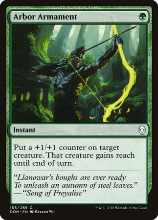 Arbor Armament [Dominaria] | Cracking-Singles