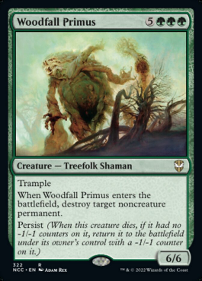 Woodfall Primus [Streets of New Capenna Commander] | Cracking-Singles