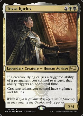 Teysa Karlov [Ravnica Allegiance] | Cracking-Singles