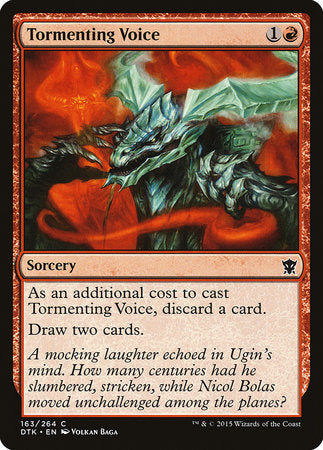 Tormenting Voice [Dragons of Tarkir] | Cracking-Singles