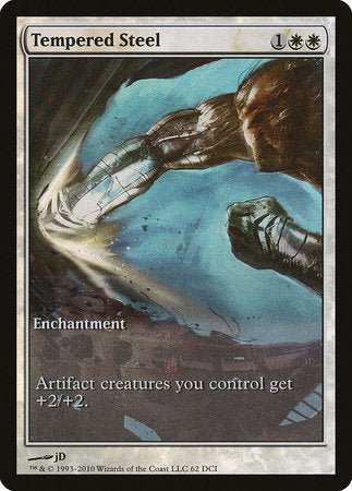 Tempered Steel [Scars of Mirrodin Promos] | Cracking-Singles