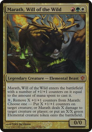 Marath, Will of the Wild (Commander 2013) [Commander 2013 Oversized] | Cracking-Singles