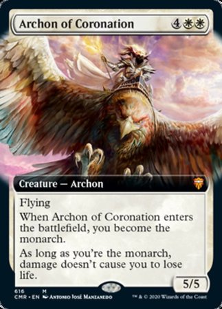 Archon of Coronation (Extended Art) [Commander Legends] | Cracking-Singles