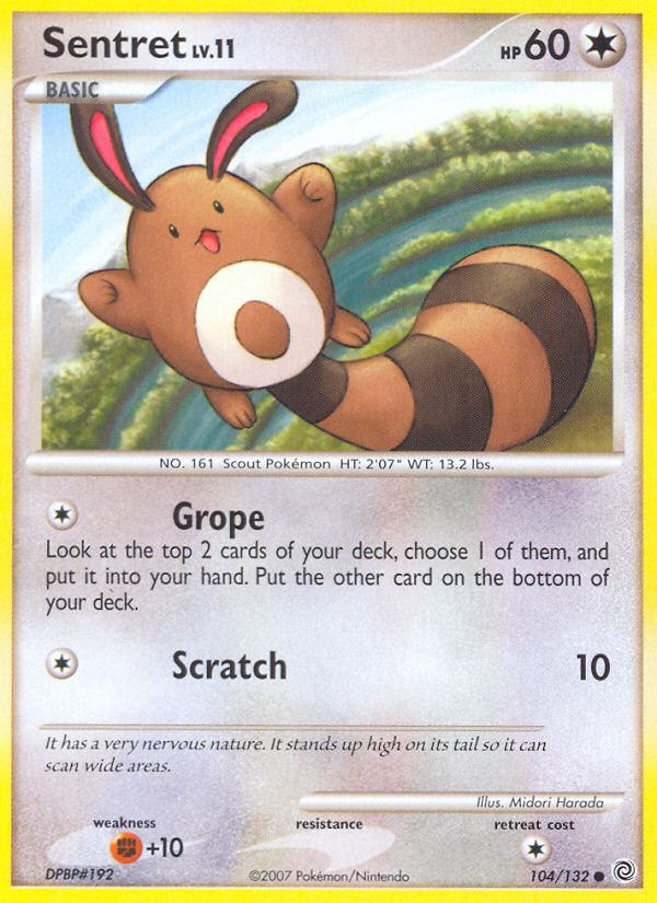 Sentret (104/132) [Diamond & Pearl: Secret Wonders] | Cracking-Singles