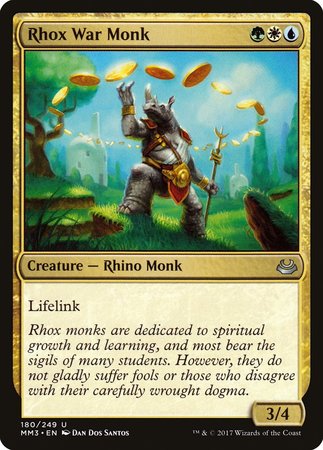 Rhox War Monk [Modern Masters 2017] | Cracking-Singles