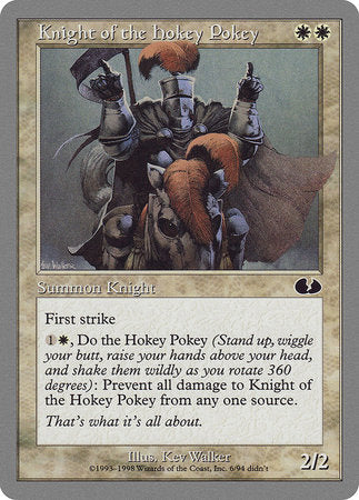 Knight of the Hokey Pokey [Unglued] | Cracking-Singles