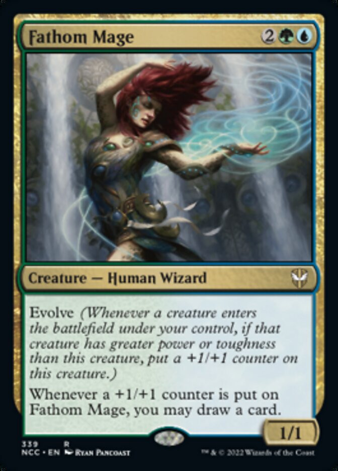 Fathom Mage [Streets of New Capenna Commander] | Cracking-Singles