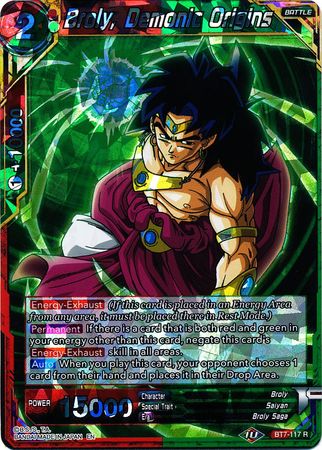 Broly, Demonic Origins [BT7-117] | Cracking-Singles