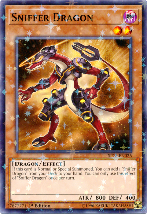 Sniffer Dragon [SP18-EN026] Starfoil Rare | Cracking-Singles