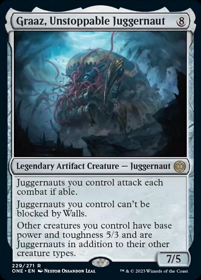 Graaz, Unstoppable Juggernaut [Phyrexia: All Will Be One] | Cracking-Singles