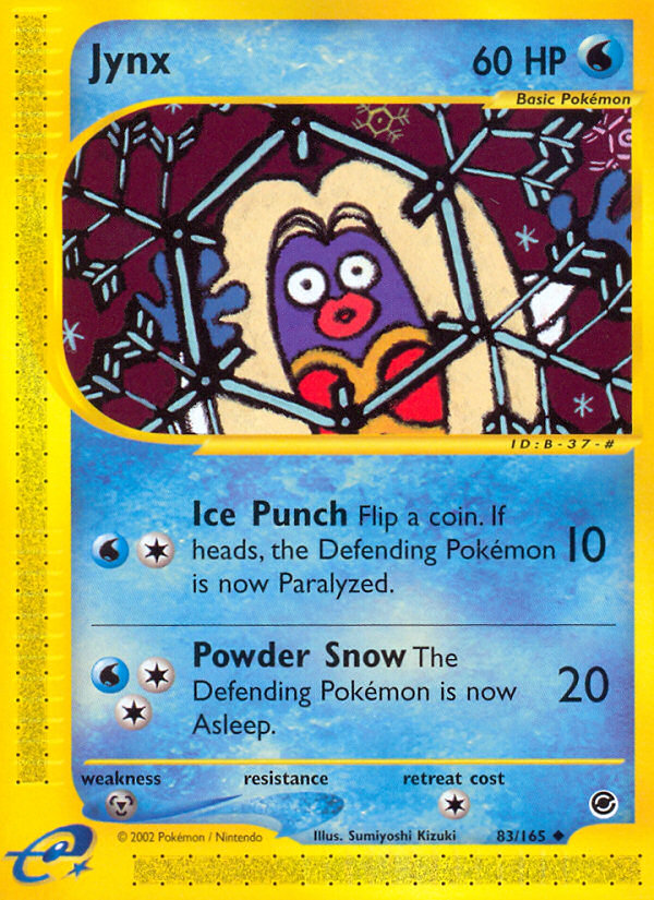 Jynx (83/165) [Expedition: Base Set] | Cracking-Singles