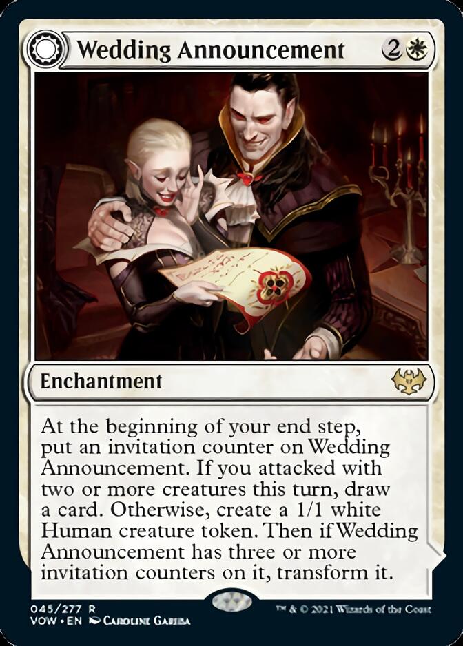 Wedding Announcement // Wedding Festivity [Innistrad: Crimson Vow] | Cracking-Singles