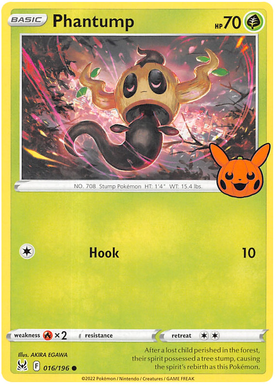 Phantump (016/196) [Trick or Trade 2023] | Cracking-Singles