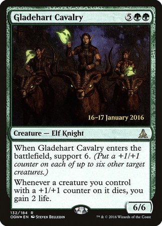 Gladehart Cavalry [Oath of the Gatewatch Promos] | Cracking-Singles