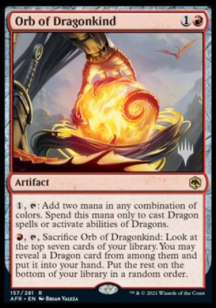 Orb of Dragonkind (Promo Pack) [Dungeons & Dragons: Adventures in the Forgotten Realms Promos] | Cracking-Singles