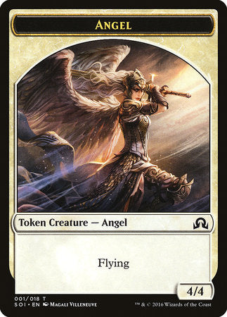 Angel Token [Shadows over Innistrad Tokens] | Cracking-Singles