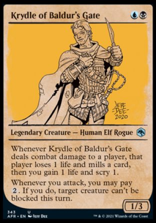 Krydle of Baldur's Gate (Showcase) [Dungeons & Dragons: Adventures in the Forgotten Realms] | Cracking-Singles