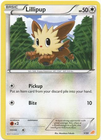 Lillipup (1/30) [Black & White: Trainer Kit - Excadrill] | Cracking-Singles