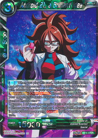 Android 21, a Brilliant Idea [BT8-055] | Cracking-Singles