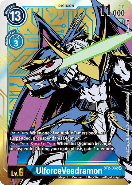 UlforceVeedramon [BT2-032] (Alternate Art) [Release Special Booster Ver.1.5] | Cracking-Singles