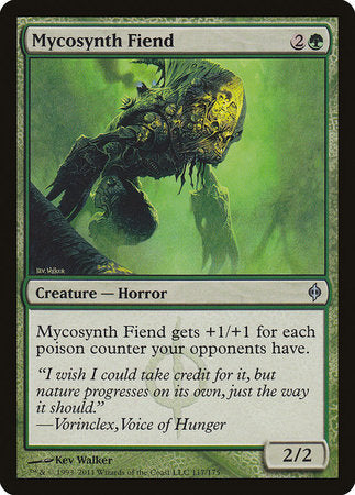 Mycosynth Fiend [New Phyrexia] | Cracking-Singles