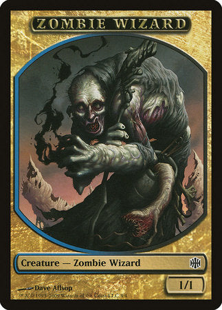 Zombie Wizard Token [Alara Reborn Tokens] | Cracking-Singles