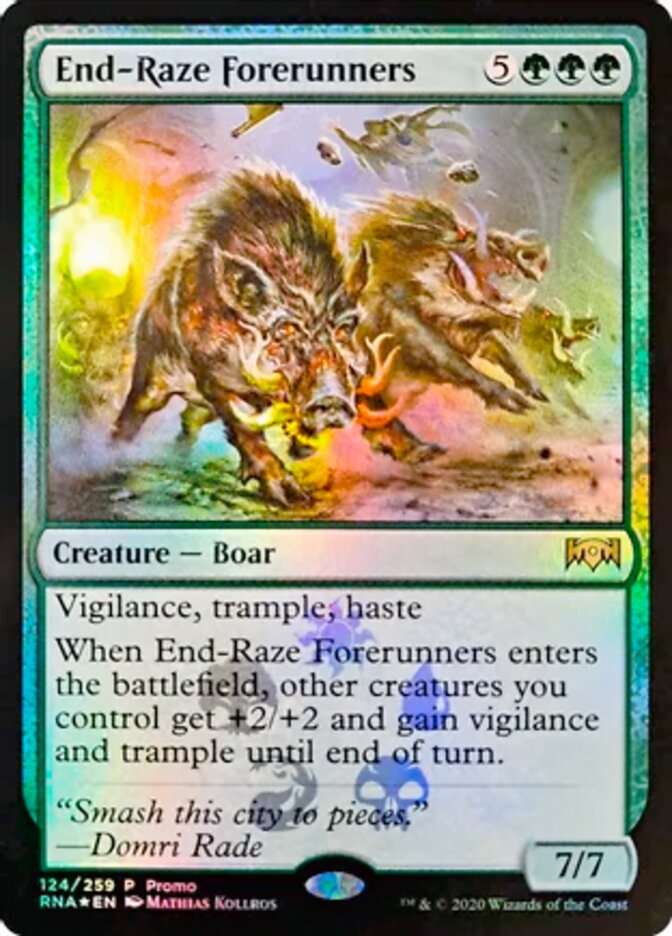 End-Raze Forerunners [Release Events] | Cracking-Singles