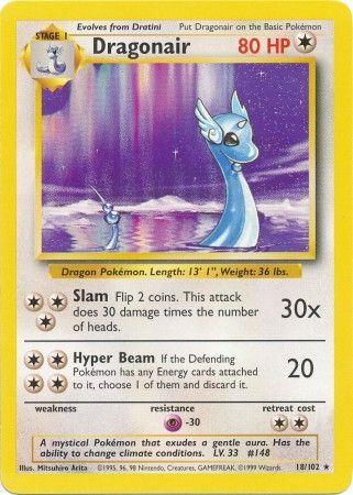 Dragonair (18/102) [Base Set Unlimited] | Cracking-Singles