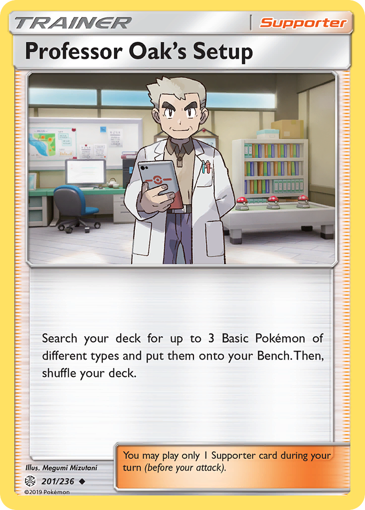 Professor Oak's Setup (201/236) [Sun & Moon: Cosmic Eclipse] | Cracking-Singles