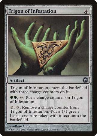 Trigon of Infestation [Scars of Mirrodin] | Cracking-Singles