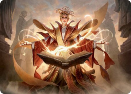 Augusta, Dean of Order Art Card [Strixhaven: School of Mages Art Series] | Cracking-Singles