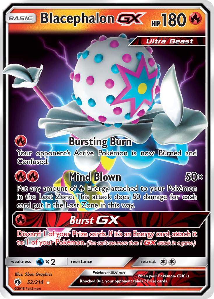 Blacephalon GX (52/214) [Sun & Moon: Lost Thunder] | Cracking-Singles