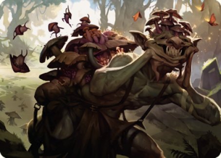 Sprouting Goblin Art Card [Dominaria United Art Series] | Cracking-Singles