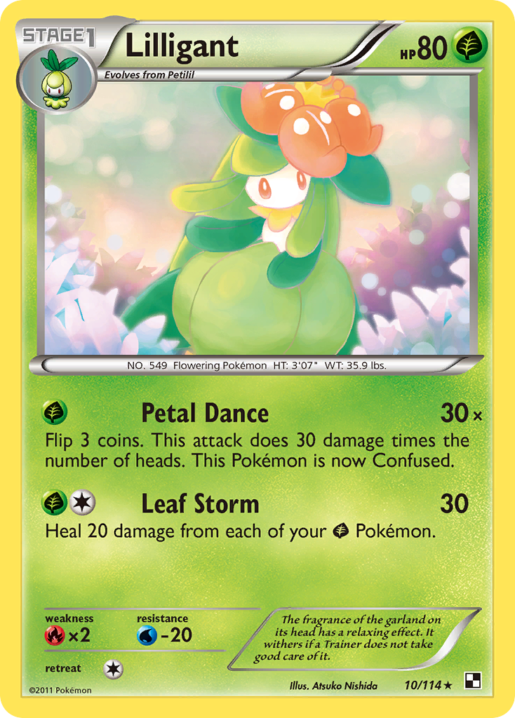 Lilligant (10/114) [Black & White: Base Set] | Cracking-Singles